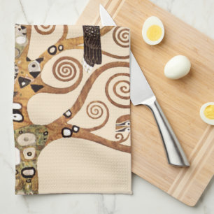 Paño De Cocina El árbol de la vida de Gustav Klimt