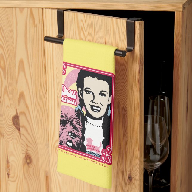 Paño De Cocina El Asistente De Oz™ | Dorothy™ y Toto™ - Perro (Pliegue de tercios)