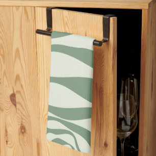 Paño De Cocina El Bce y el Flujo 4 en Verde