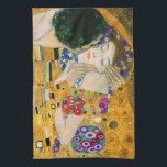 Paño De Cocina El beso de Gustav Klimt<br><div class="desc">El beso de Gustav Klimt,  1907</div>