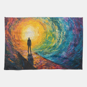 Paño De Cocina El borde de la dimensión