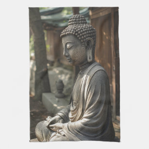 Paño De Cocina El Buda Tranquilo