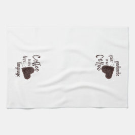 Paño De Cocina El café es mi lenguaje de amor