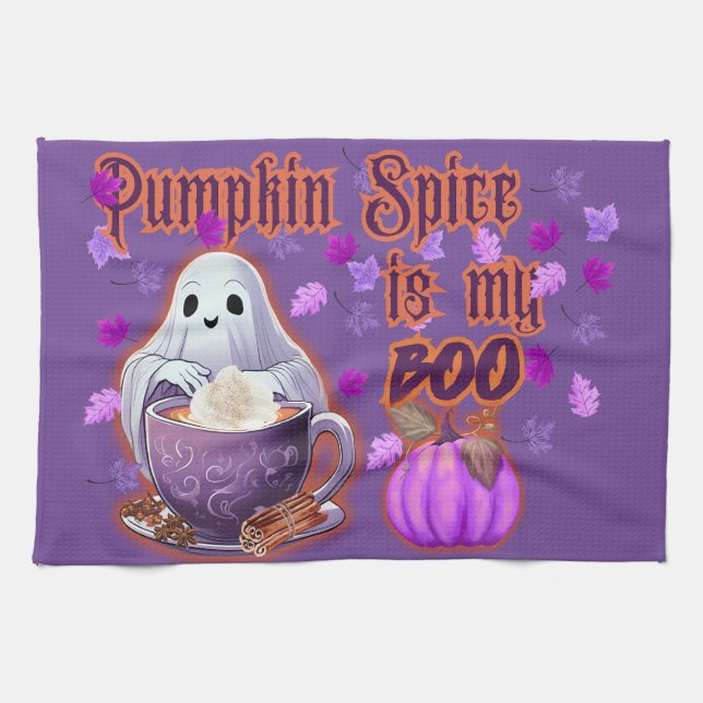 Paño De Cocina El calabaza es mi Boo (Horizontal)