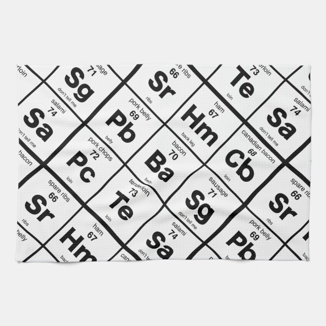 Paño De Cocina El cerdo periódico (Horizontal)