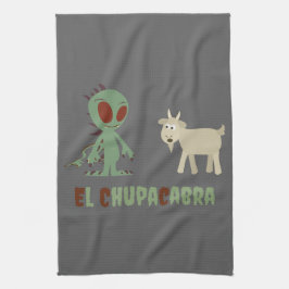 Paño De Cocina El Chupacabra