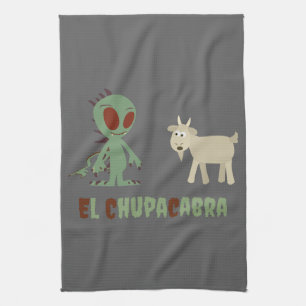 Paño De Cocina El Chupacabra