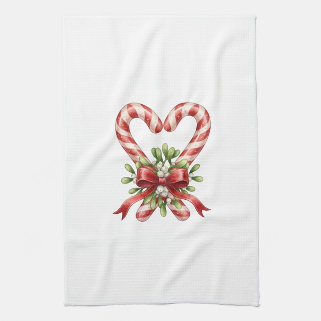 Paño De Cocina El Corazón de Caramelo (Vertical)