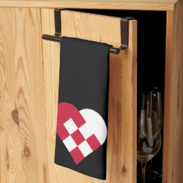 Paño De Cocina El corazón escandinavo de Yule