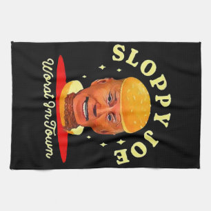 Paño De Cocina El descuidado Joe Biden Anti Presidente