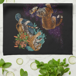 Paño De Cocina El destino de los tigres de las estrellas