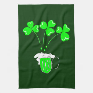 Paño De Cocina El día de St Patrick el secreto del personalizado