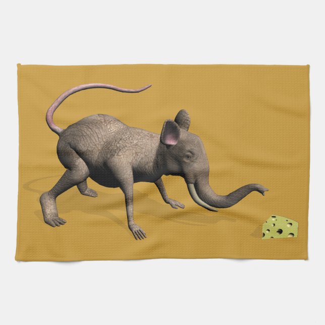 Paño De Cocina El dulce Mouphant (Horizontal)