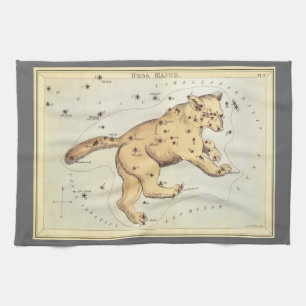 Paño De Cocina El Espejo de Urania, Mapa Celeste de Astronomía An