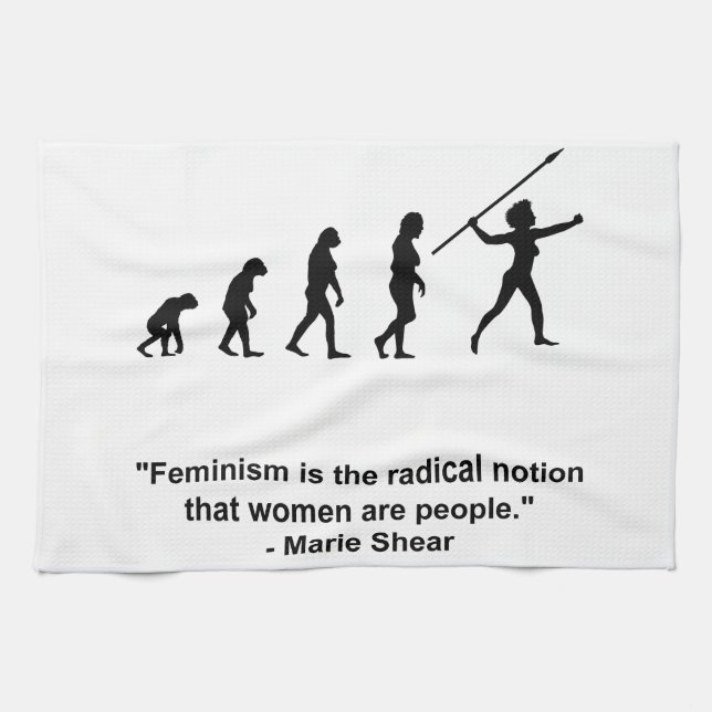 Paño De Cocina El feminismo es la noción radical (Horizontal)