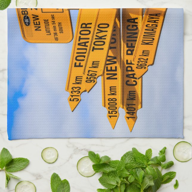 Paño De Cocina El final del camino (Doblado)