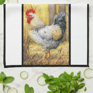 Paño De Cocina El gallo del granero