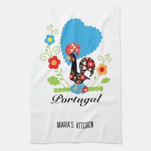 Paño De Cocina El gallo portugués