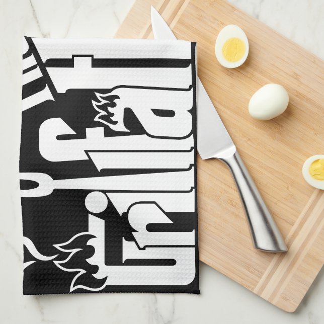 Paño De Cocina El Grillfather (Doblado Cuarto)