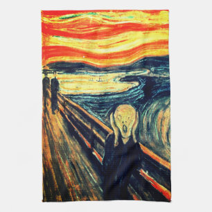 Paño De Cocina El grito de Edvard Munch