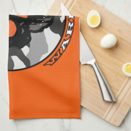 Paño De Cocina El guerrero del cráneo