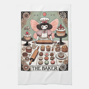 Paño De Cocina El hada de la tarjeta Baker Tarot