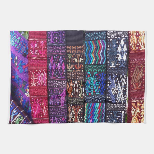 Paño De Cocina El hermoso diseño de Guatemala (Horizontal)