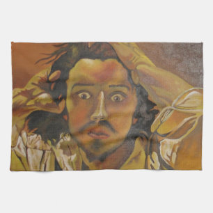 Paño De Cocina El hombre desesperado