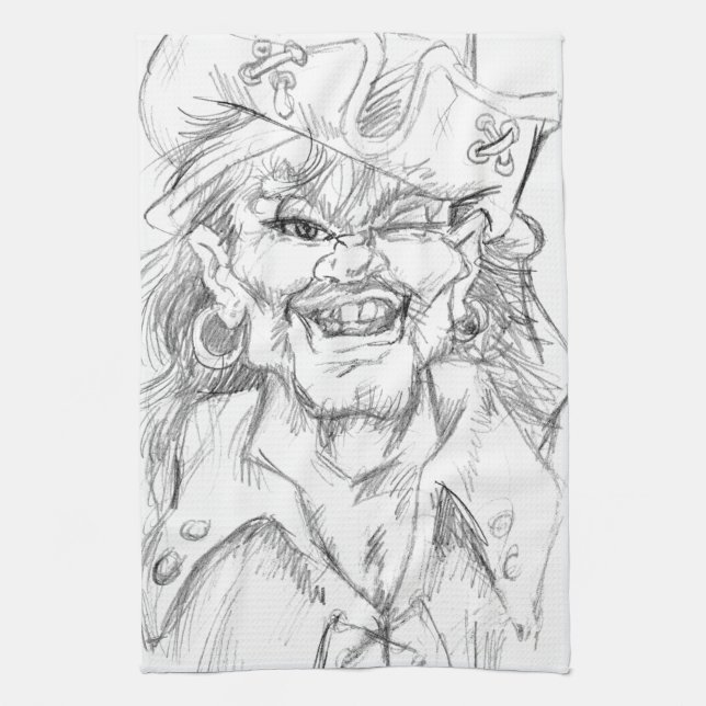 Paño De Cocina ¡El Matey de Greetin! (Vertical)