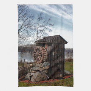 Paño De Cocina El moler sobre la dependencia vieja