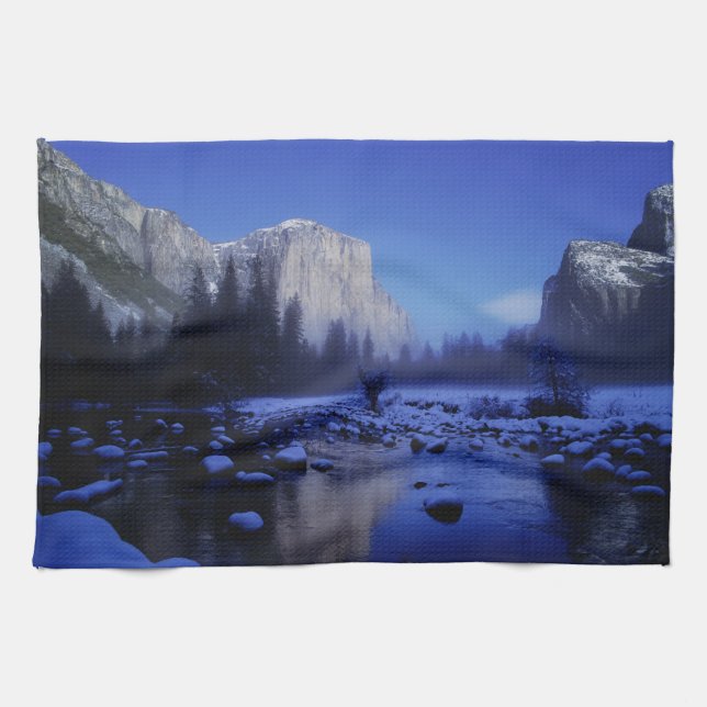 Paño De Cocina El Monte El Capitán, Parque Nacional Yosemite, (Horizontal)