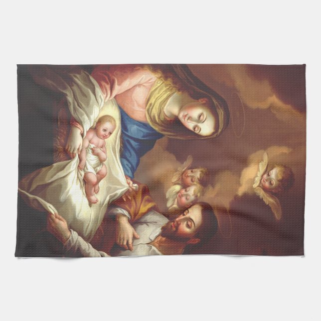 Paño De Cocina El nacimiento de Jesucristo (Horizontal)