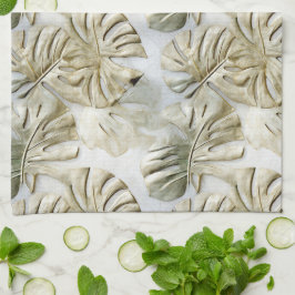 Paño De Cocina El oro verde tropical deja al sabio
