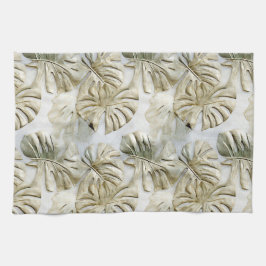 Paño De Cocina El oro verde tropical deja al sabio