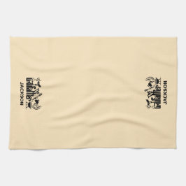 Paño De Cocina El padre de la parrilla