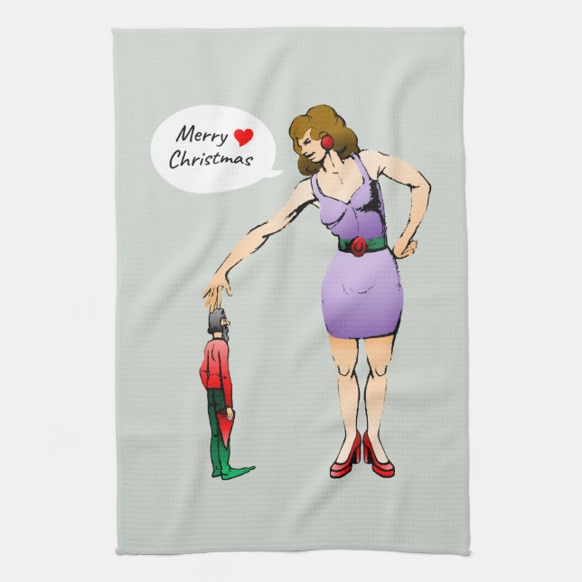 Paño De Cocina El pequeño elfo (Vertical)