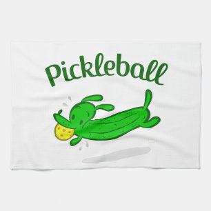 Paño De Cocina "El perro de la salmuera de Pickleball" se