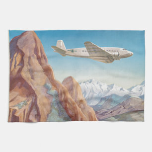 Paño De Cocina El Perú vintage de los incas a través de los viaje