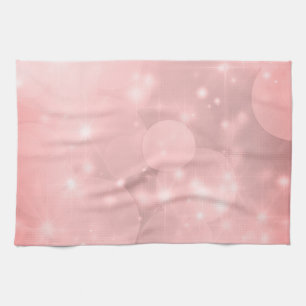 Paño De Cocina El Rubor puro rosado