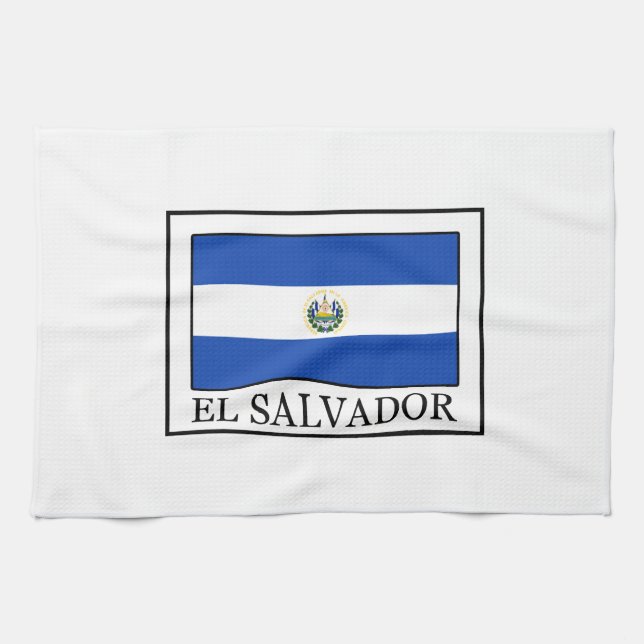 Paño De Cocina El Salvador (Horizontal)