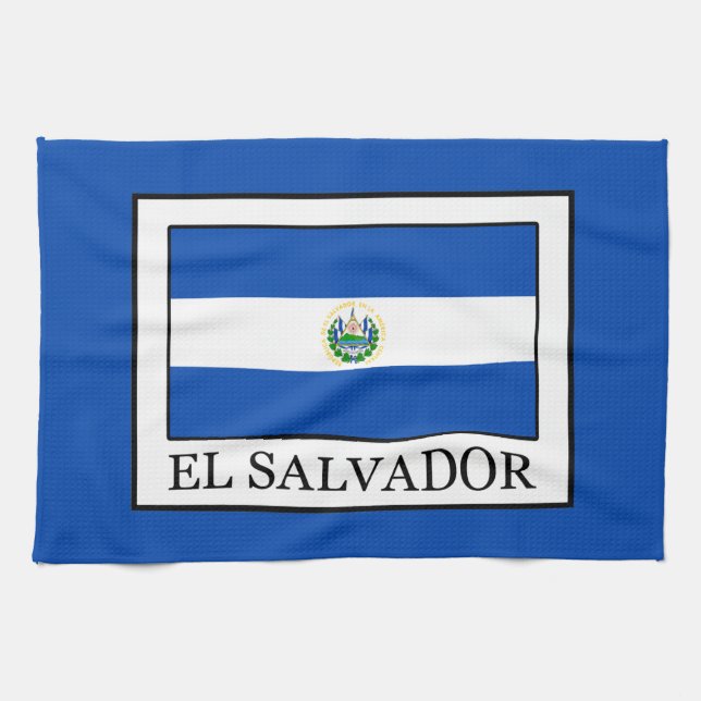 Paño De Cocina El Salvador (Horizontal)