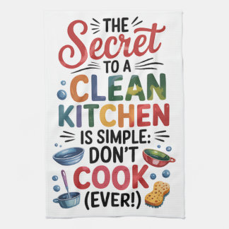 Paño De Cocina El Secreto de una Cocina Limpia