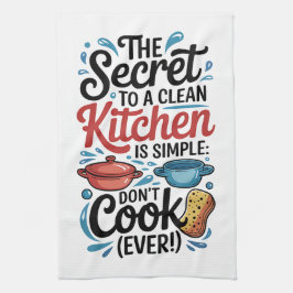 Paño De Cocina El Secreto En Una Cocina Limpia...