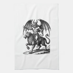 Paño De Cocina El silencioso dominio de Astaroth