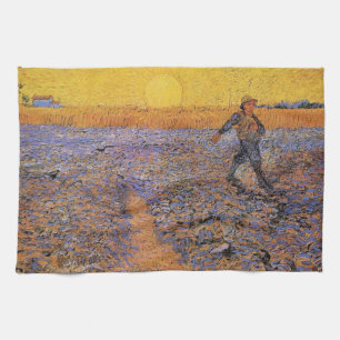Paño De Cocina El Sower de Vincent van Gogh