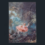 Paño De Cocina El Swing, Fragonard<br><div class="desc">Jean-Honoré Fragonard (5 de abril de 1732 - 22 de agosto de 1806) era un pintor y grabador francés cuyo estilo rococó tardío se distinguía por las notables instalaciones, exuberancia y hedonismo. Uno de los artistas más prolíficos activos en las últimas décadas del Ancien Régime, Fragonard ha producido más de...</div>