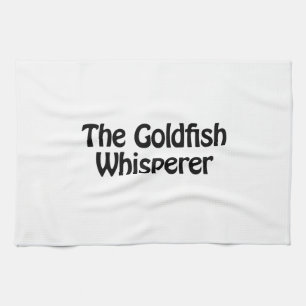 Paño De Cocina el whisperer del goldfish