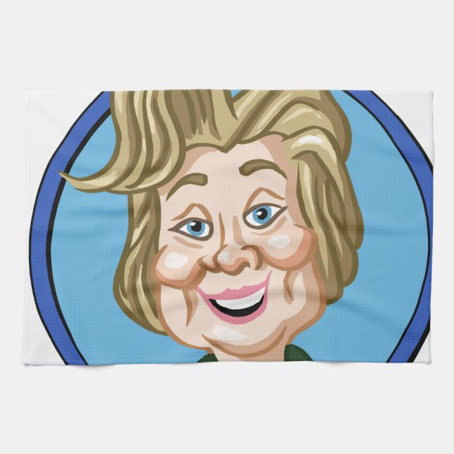 Paño De Cocina Elección 2016 de Hilary Clinton (Horizontal)