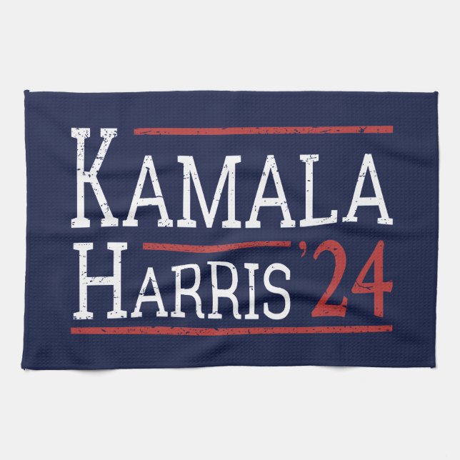 Paño De Cocina Elecciones Kamala Harris 2024 I (Horizontal)