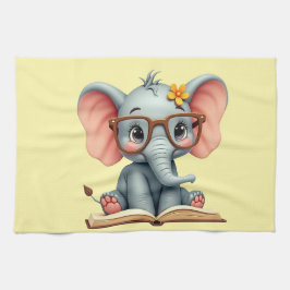 Paño De Cocina Elefante Bebé Sabio